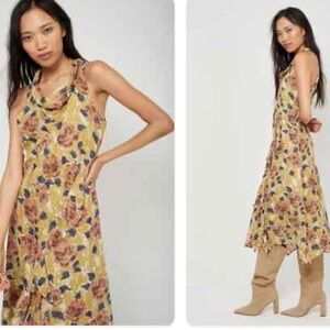 Joie Minnie silk cowl neck dress nwt